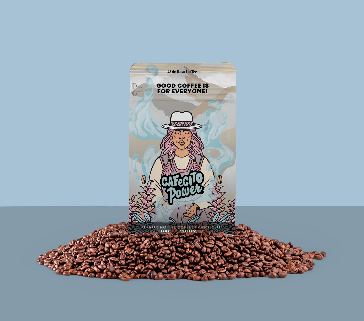 Cafecito Power - Medium Bold Roast - 12 Oz