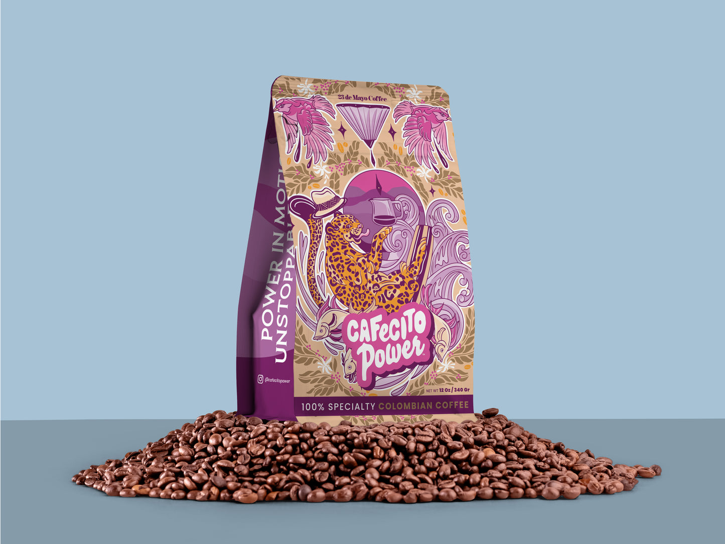 Cafecito Power - Light Roast - 12 Oz