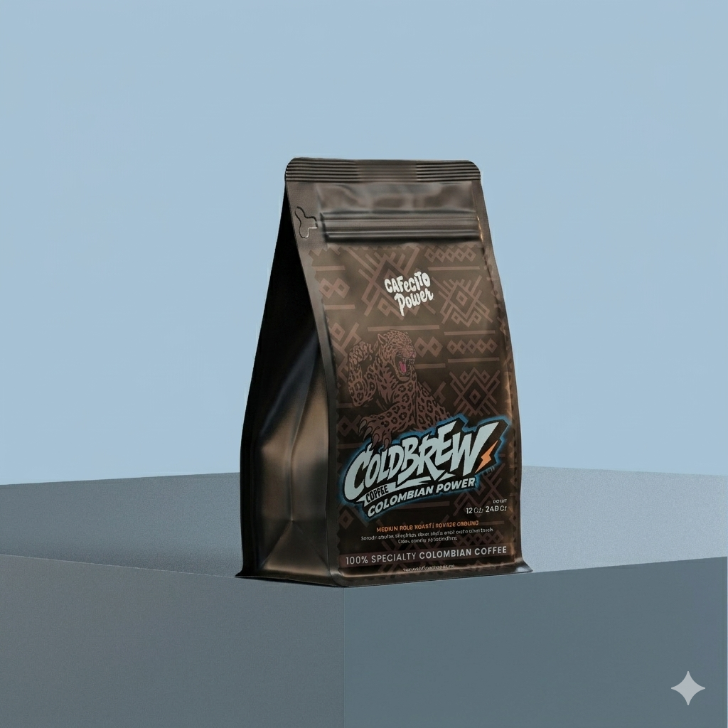Cafecito Power - Signature Cold Brew Blend - 12 Oz