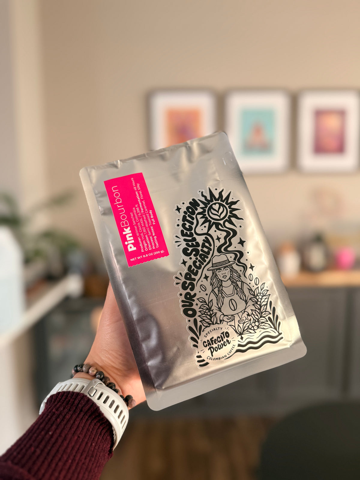 Cafecito Power - Pink Bourbon - 8,8 Oz